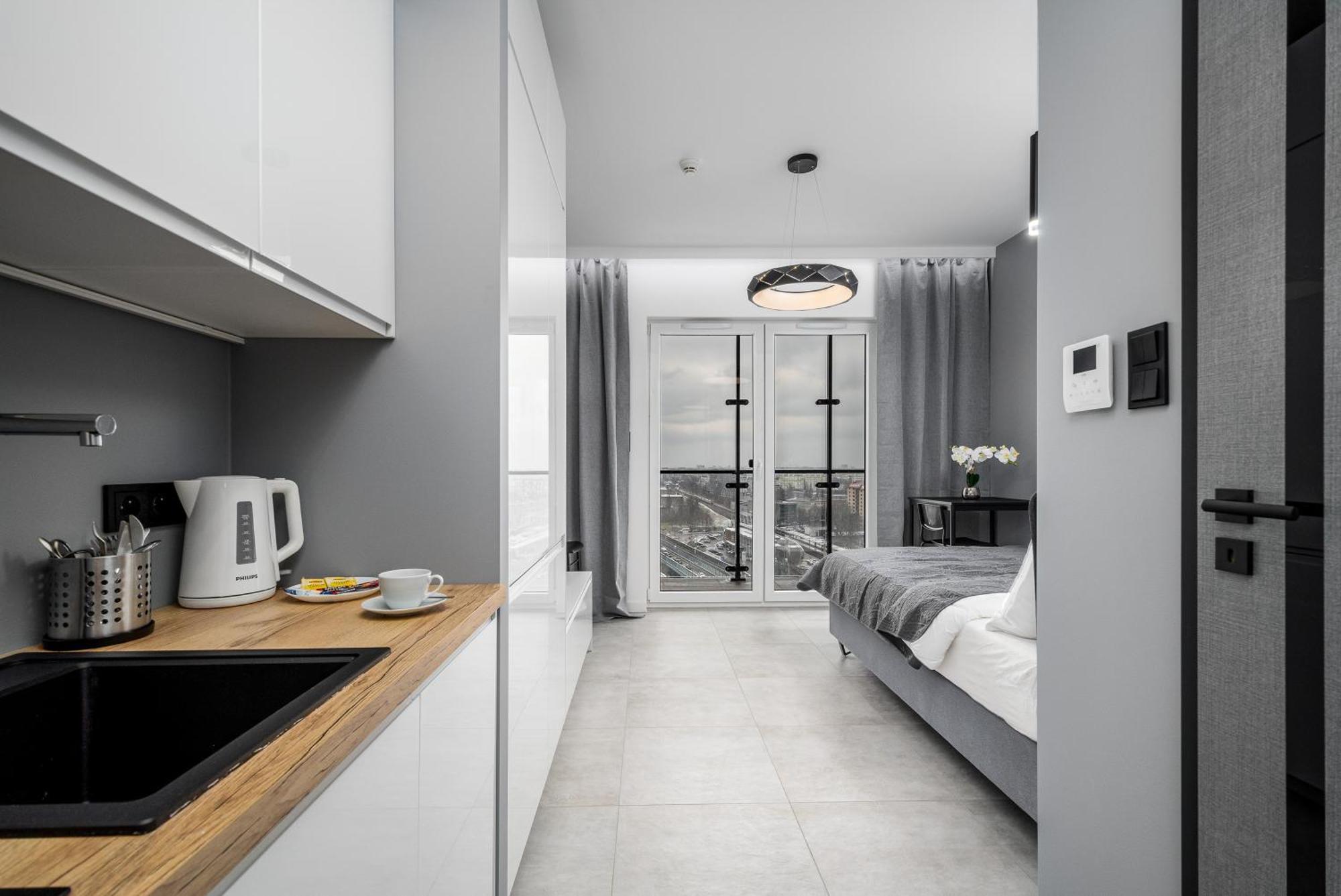 Apartamenty Dla Wszystkich Kasprzaka 29 Varšava Exteriér fotografie