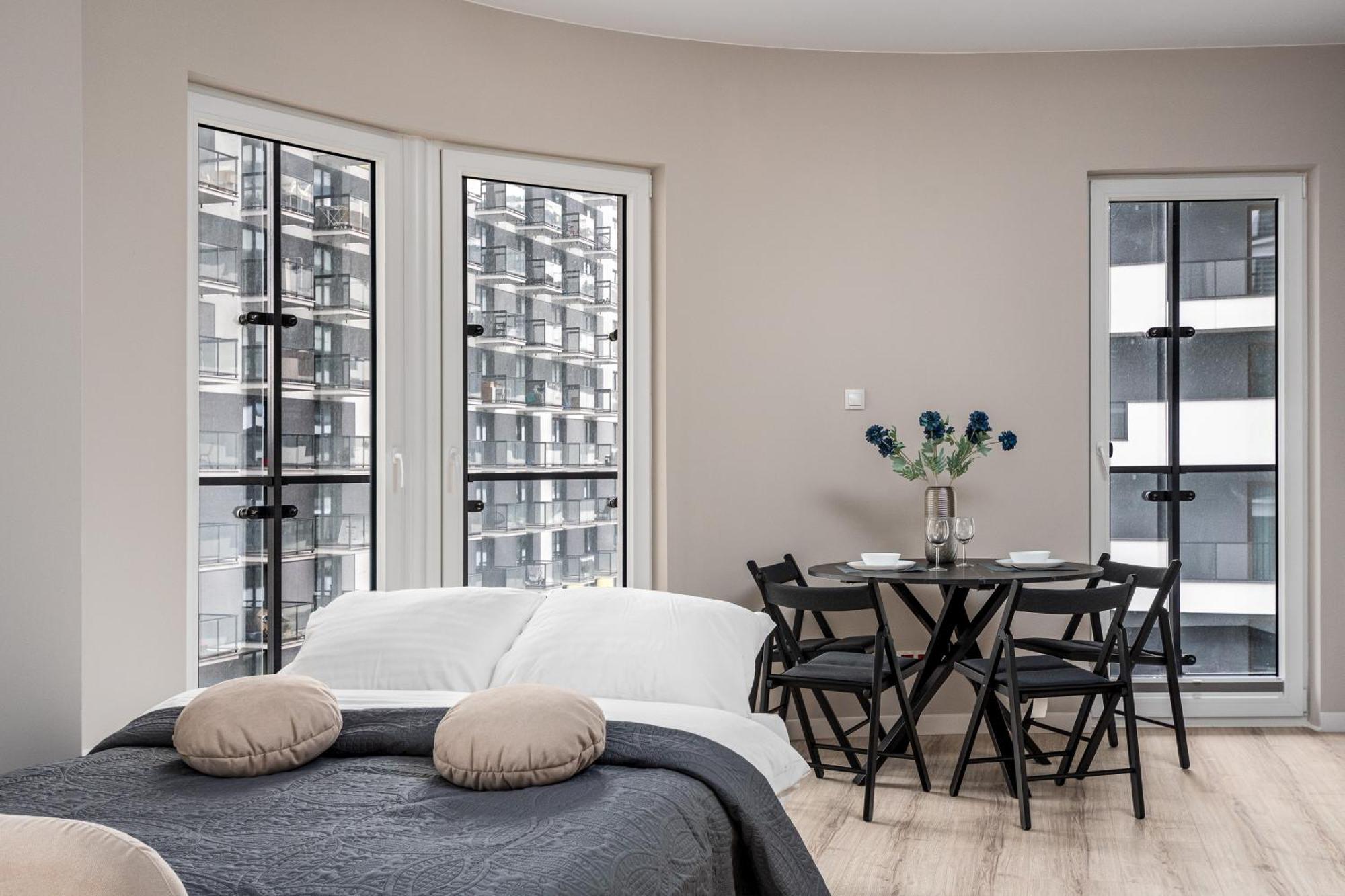 Apartamenty Dla Wszystkich Kasprzaka 29 Varšava Exteriér fotografie