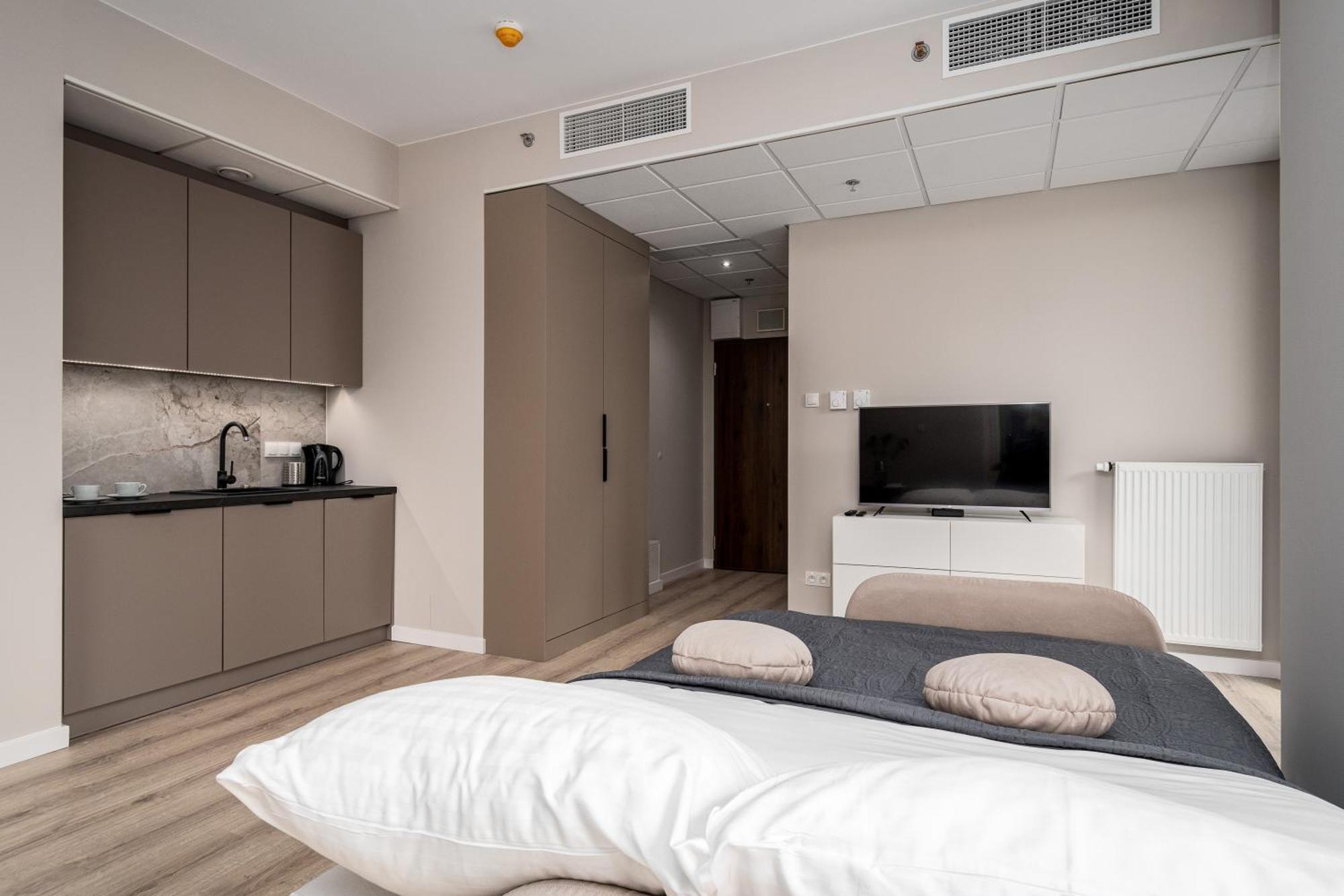 Apartamenty Dla Wszystkich Kasprzaka 29 Varšava Exteriér fotografie