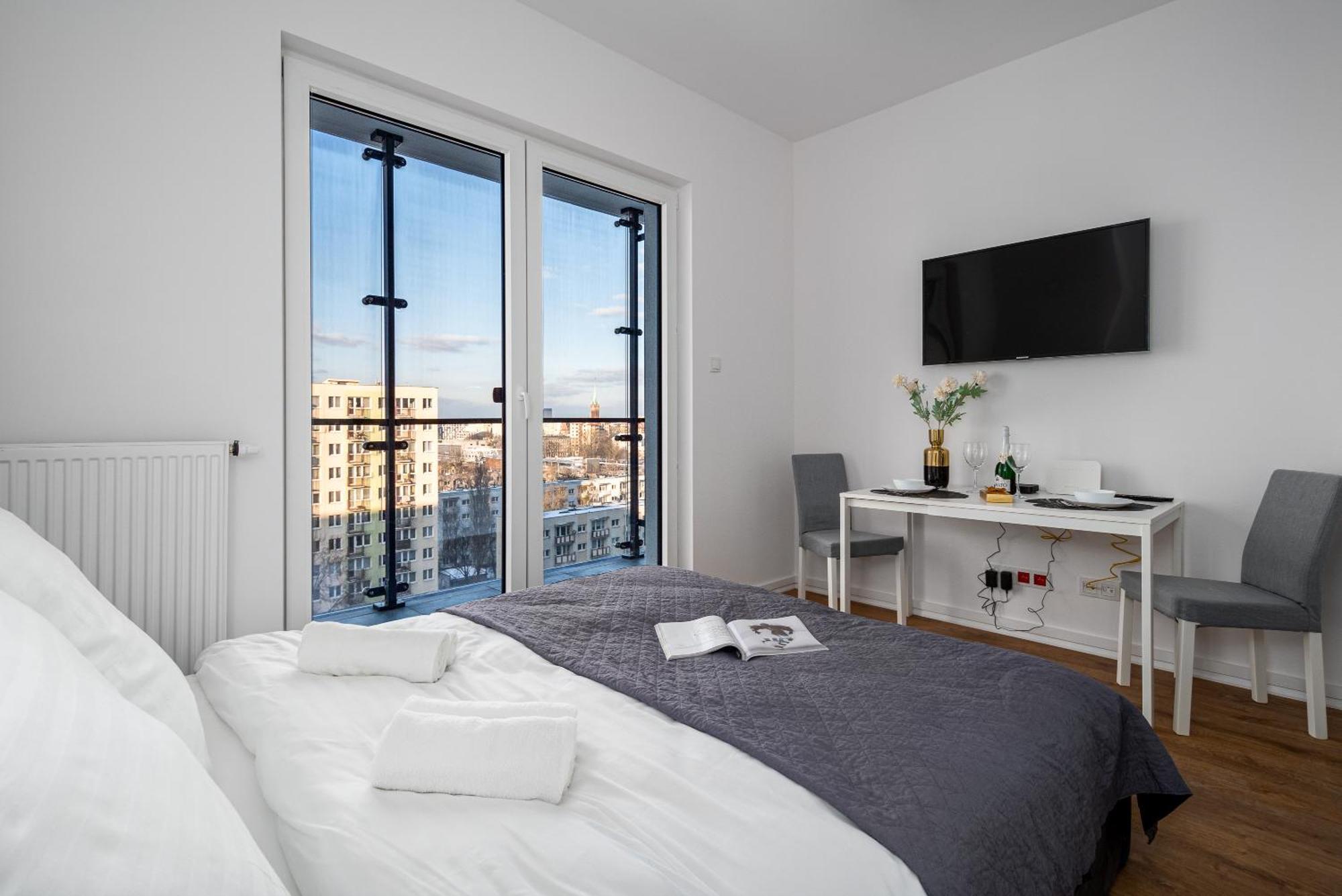 Apartamenty Dla Wszystkich Kasprzaka 29 Varšava Exteriér fotografie