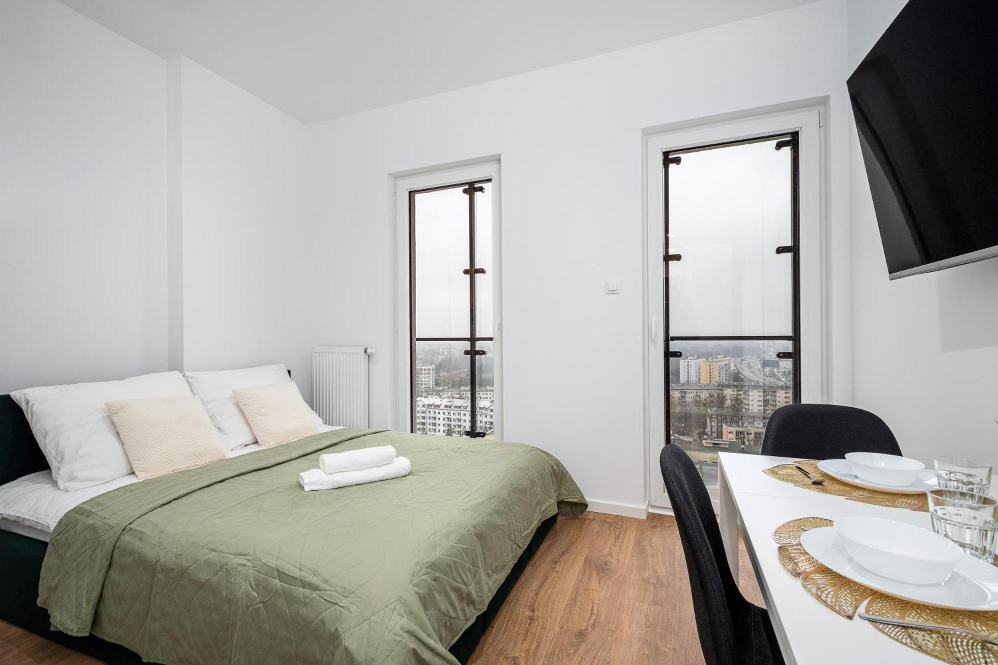 Apartamenty Dla Wszystkich Kasprzaka 29 Varšava Exteriér fotografie